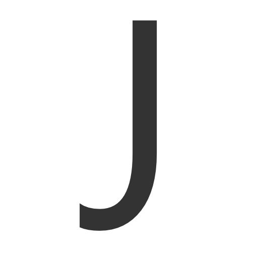 字母J PNG免抠图透明素材 16设计网编号:75103