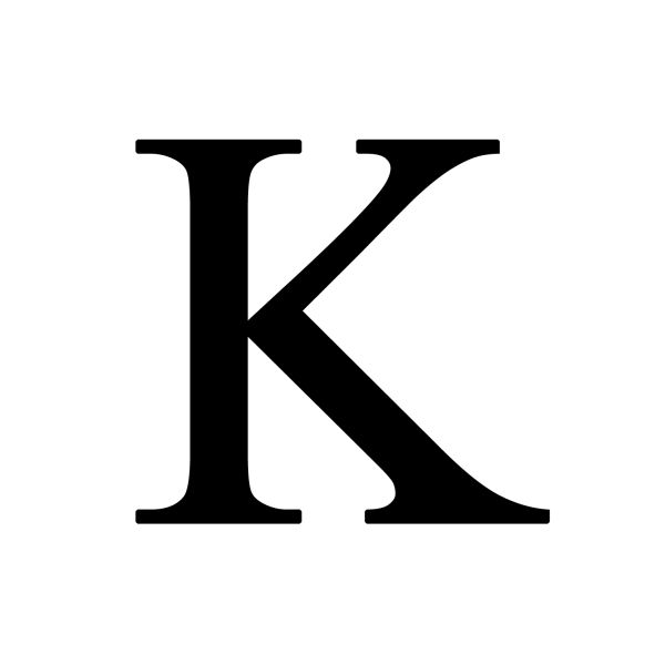 字母K PNG免抠图透明素材 16设计网编号:75213