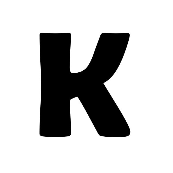 字母K PNG免抠图透明素材 16设计网编号:75214