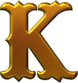字母K PNG免抠图透明素材 16设计网编号:75217