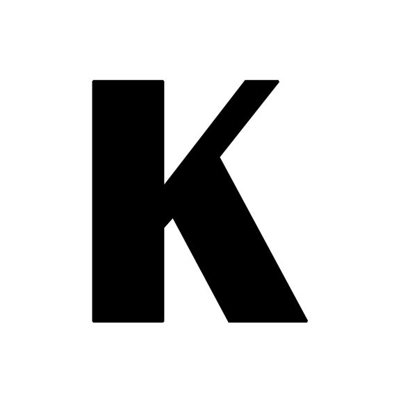 字母K PNG免抠图透明素材 16设计网编号:75219