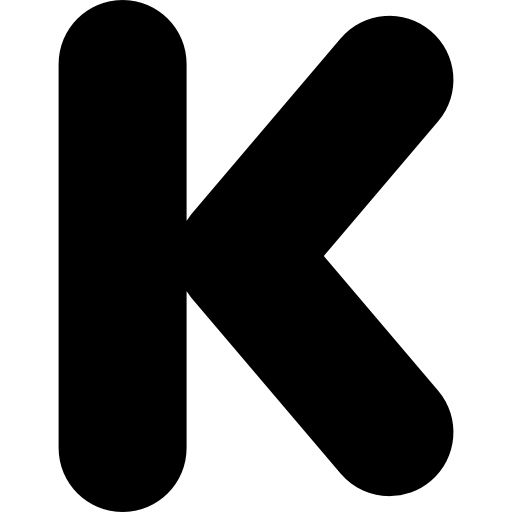 字母K PNG透明背景免抠图元素 素材中国编号:75220