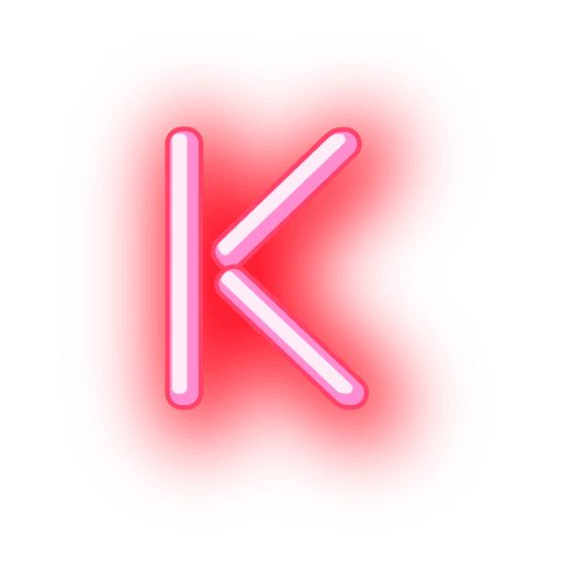 字母K PNG透明背景免抠图元素 16图库网编号:75232