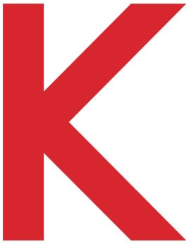 字母K PNG免抠图透明素材 素材天下编号:75238