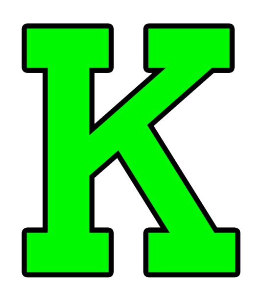 字母K PNG免抠图透明素材 16设计网编号:75239