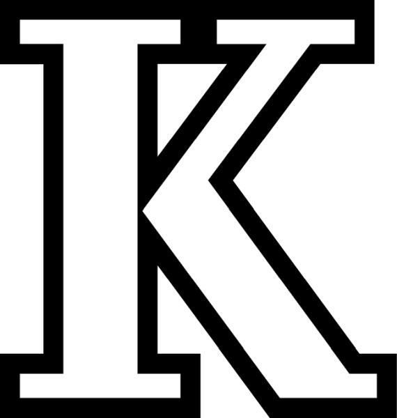 字母K PNG免抠图透明素材 普贤居素材编号:75246