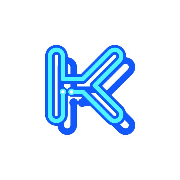 字母K PNG透明背景免抠图元素 16图库网编号:75251