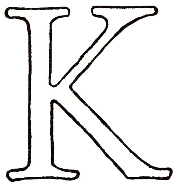 字母K PNG免抠图透明素材 素材中国编号:75254