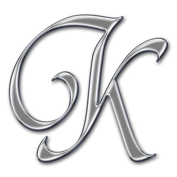 字母K PNG透明背景免抠图元素 16图库网编号:75258