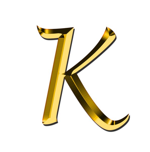 字母K PNG透明背景免抠图元素 16图库网编号:75266