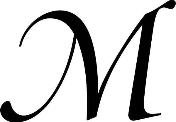 字母 M PNG透明背景免抠图元素 16图库网编号:81877
