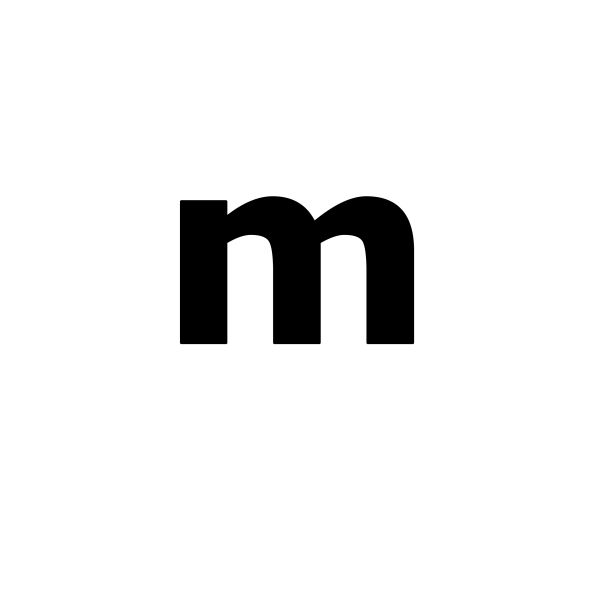 字母 M PNG免抠图透明素材 16设计网编号:81899