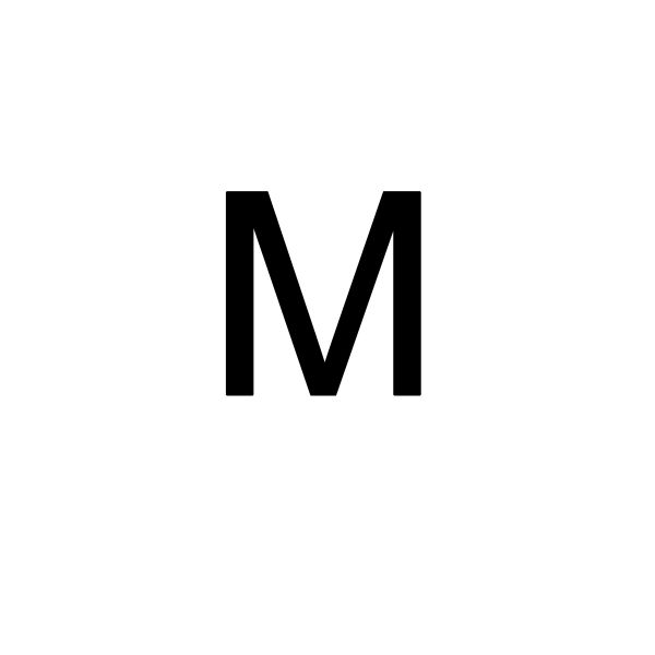 字母 M PNG透明背景免抠图元素 素材中国编号:81901
