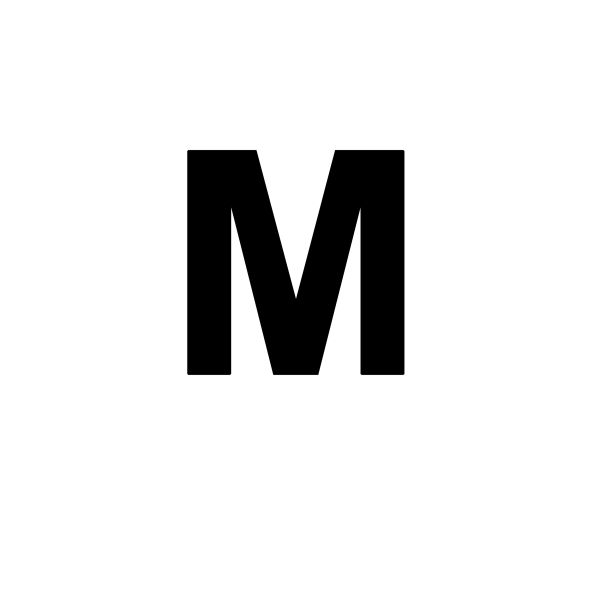 字母 M PNG免抠图透明素材 素材中国编号:81903