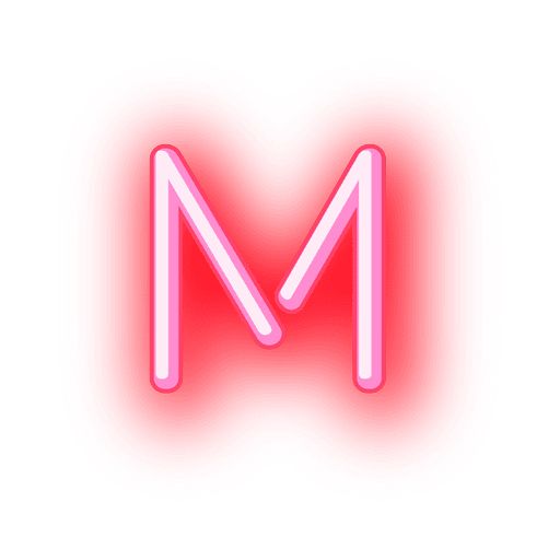 字母 M PNG免抠图透明素材 16设计网编号:81921