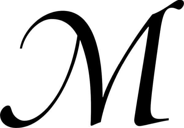 字母 M PNG免抠图透明素材 16设计网编号:81881