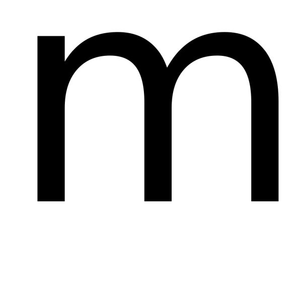 字母 M PNG免抠图透明素材 素材天下编号:81957