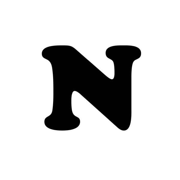 字母N PNG透明背景免抠图元素 16图库网编号:84169