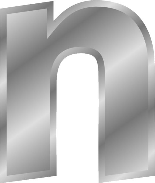 字母N PNG免抠图透明素材 16设计网编号:84178
