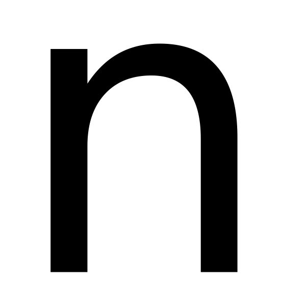 字母N PNG免抠图透明素材 16设计网编号:84182