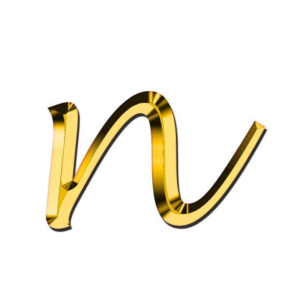 字母N PNG透明背景免抠图元素 16图库网编号:84196