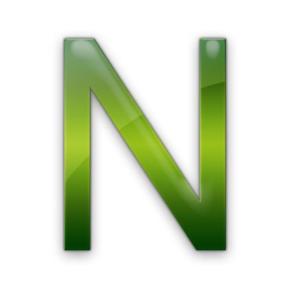 字母N PNG免抠图透明素材 16设计网编号:84203