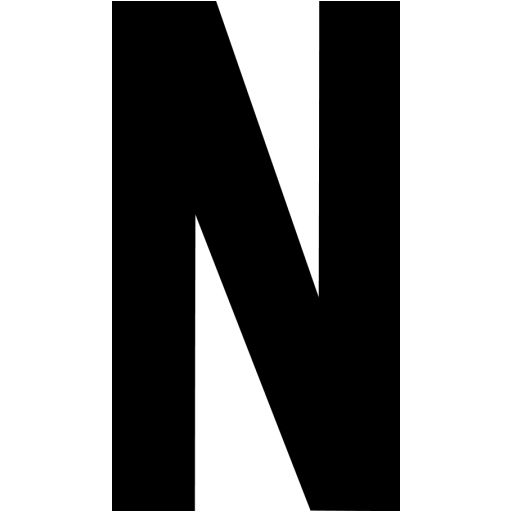 字母N PNG透明元素免抠图素材 16素材网编号:84212