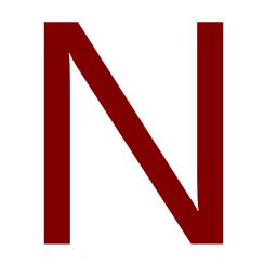 字母N PNG免抠图透明素材 16设计网编号:84223