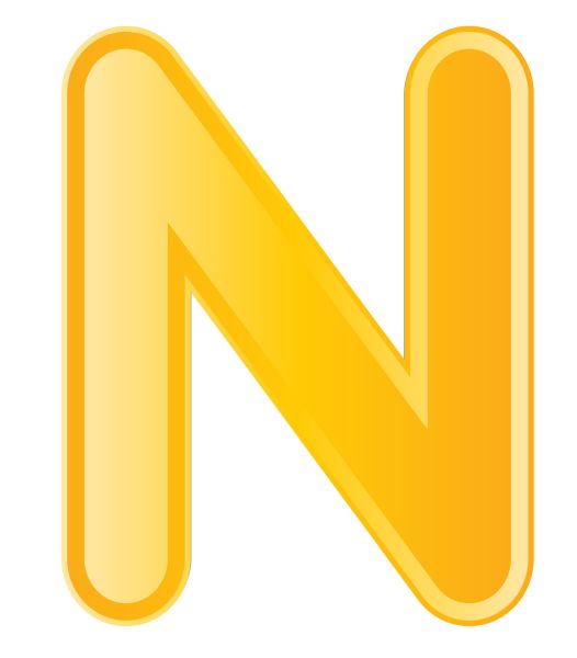 字母N PNG免抠图透明素材 16设计网编号:84238