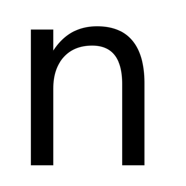 字母N PNG免抠图透明素材 素材天下编号:84244