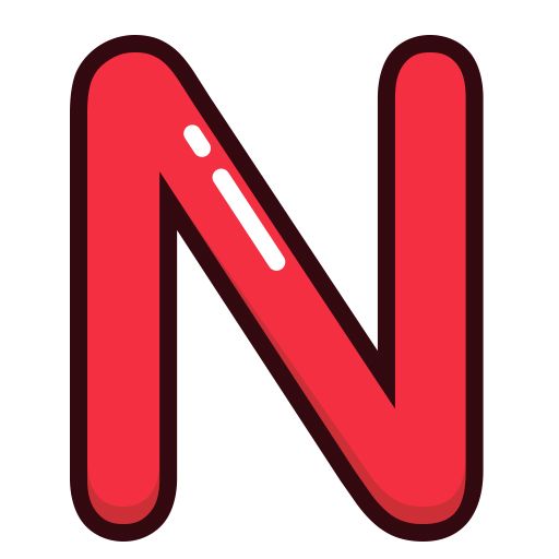 字母N PNG免抠图透明素材 16设计网编号:84246