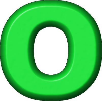 字母O PNG免抠图透明素材 16设计网编号:89797