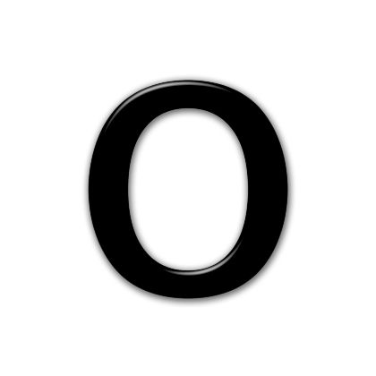 字母O PNG免抠图透明素材 16设计网编号:89809