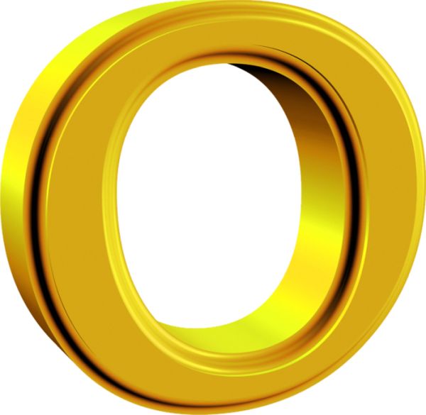 字母O PNG免抠图透明素材 16设计网编号:89706