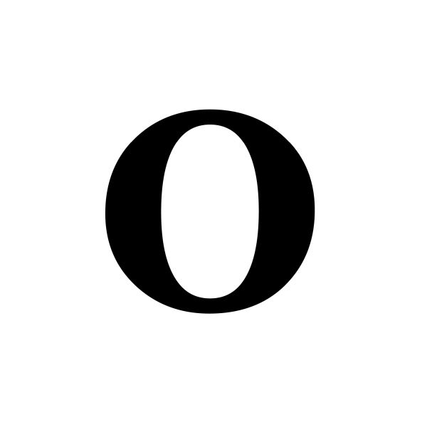 字母O PNG免抠图透明素材 16设计网编号:89719