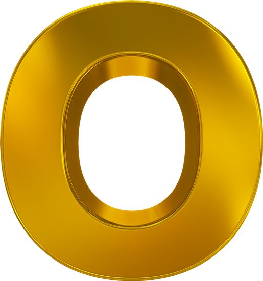 字母O PNG免抠图透明素材 16设计网编号:89738