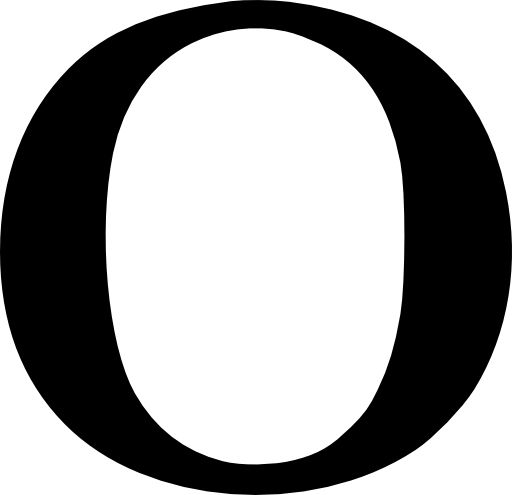 字母O PNG免抠图透明素材 16设计网编号:89741