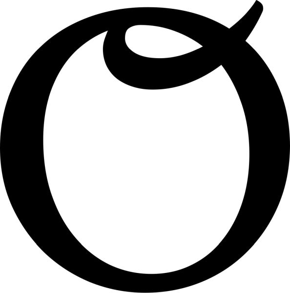 字母O PNG免抠图透明素材 16设计网编号:89761