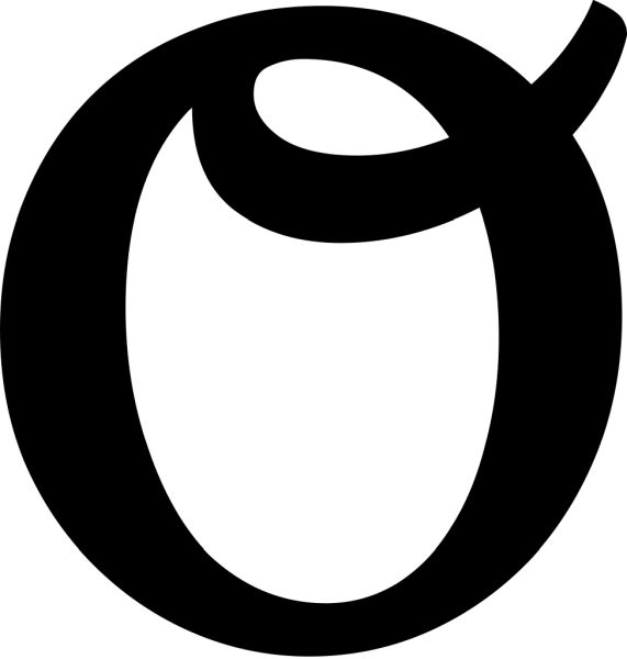 字母O PNG免抠图透明素材 16设计网编号:89762