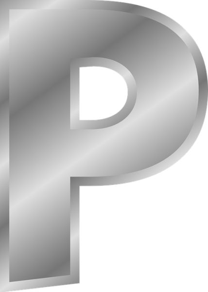 字母P PNG免抠图透明素材 普贤居素材编号:91540