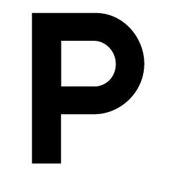 字母P PNG免抠图透明素材 16设计网编号:91546