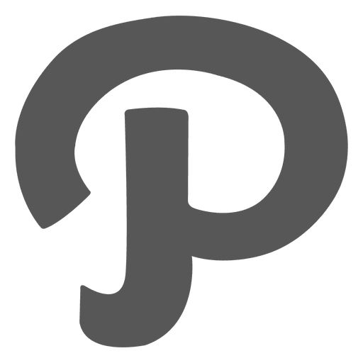 字母P PNG免抠图透明素材 16设计网编号:91549