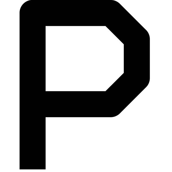 字母P PNG免抠图透明素材 16设计网编号:91450