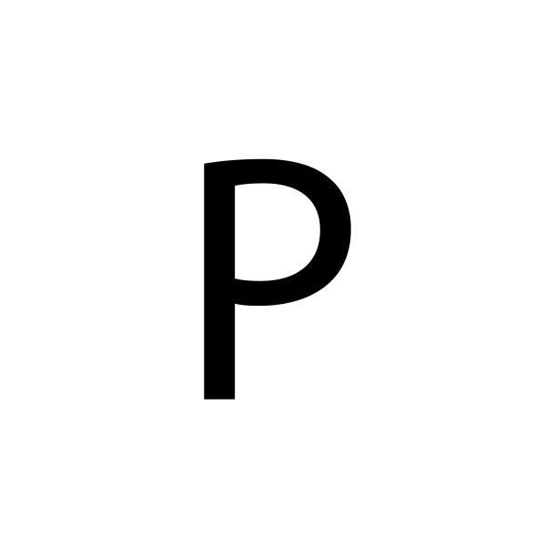 字母P PNG透明背景免抠图元素 16图库网编号:91452