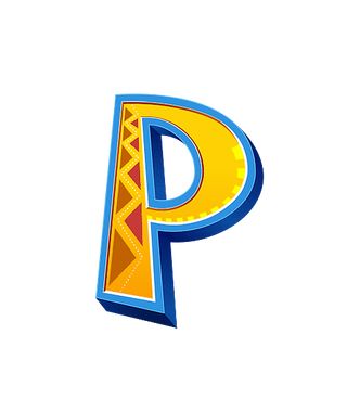 字母P PNG免抠图透明素材 16设计网编号:91457