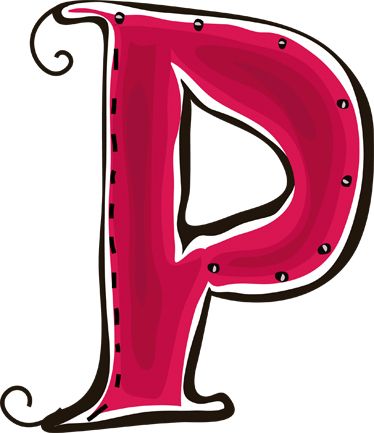 字母P PNG免抠图透明素材 16设计网编号:91471