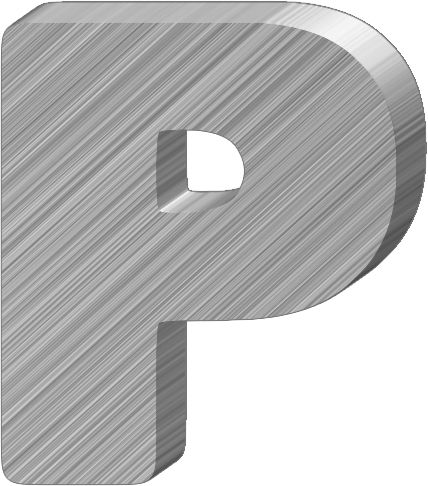 字母P PNG免抠图透明素材 16设计网编号:91502