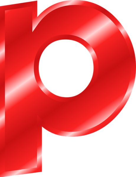 字母P PNG免抠图透明素材 16设计网编号:91512