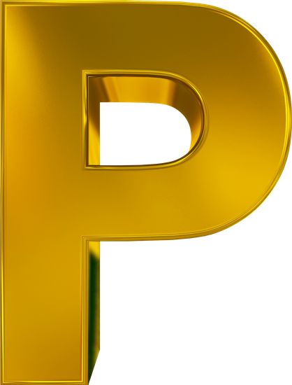 字母P PNG免抠图透明素材 16设计网编号:91514