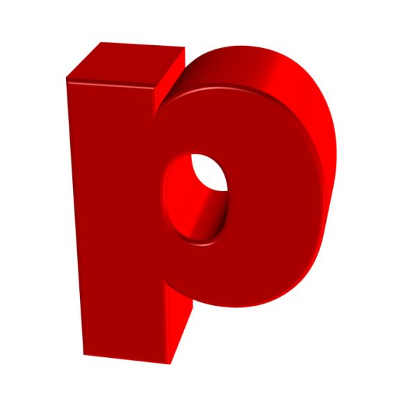 字母P PNG透明背景免抠图元素 16图库网编号:91528